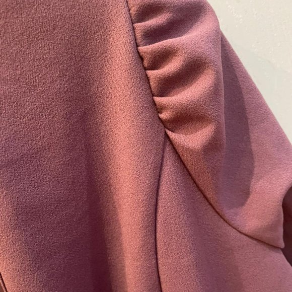 Lapel Neck Flap Front Blazer - Picture 6 of 7